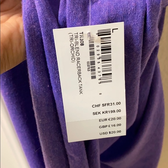 American Apparel Razor Back Tank - Picture 2 of 4